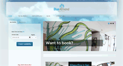 Desktop Screenshot of bluealmondhostel.com